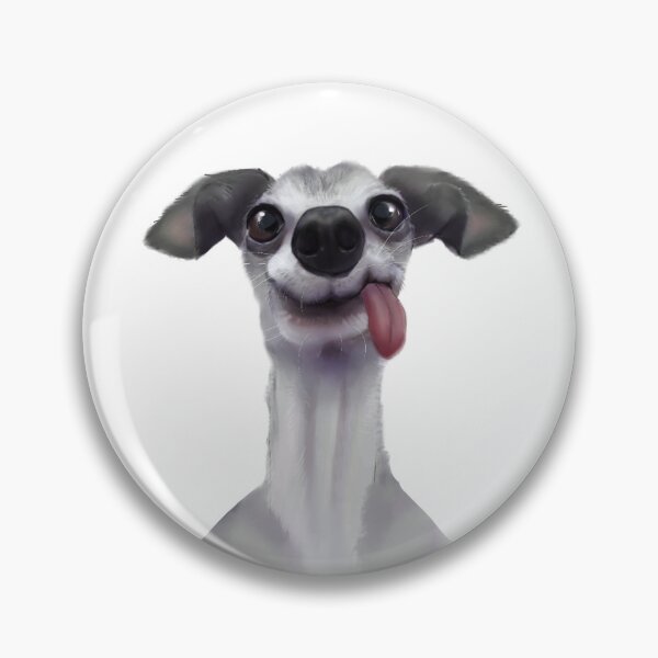 Artikelvorschau, Dummer italienischer Windhund entworfen und verkauft von ploofpew.