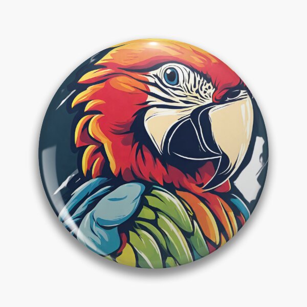 Item preview, Graphic Parrot designed and sold by LittleGoblinPrs.