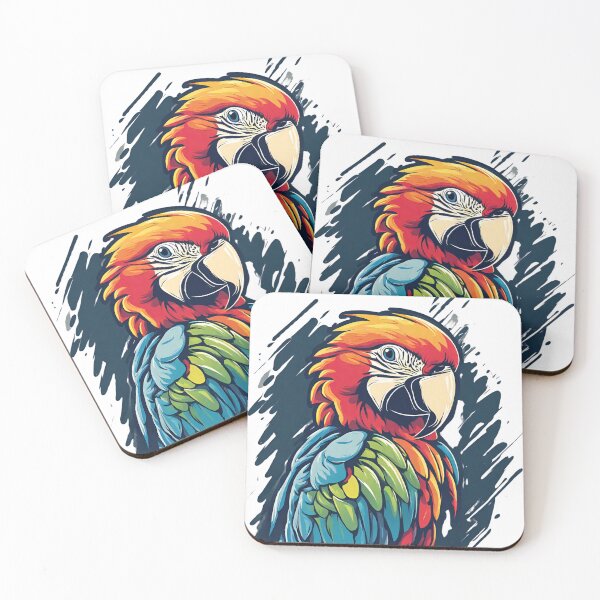 Item preview, Graphic Parrot designed and sold by LittleGoblinPrs.