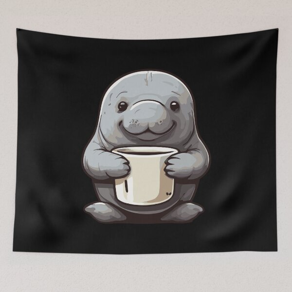 Item preview, Manatee Coffee designed and sold by Getup-clothing.