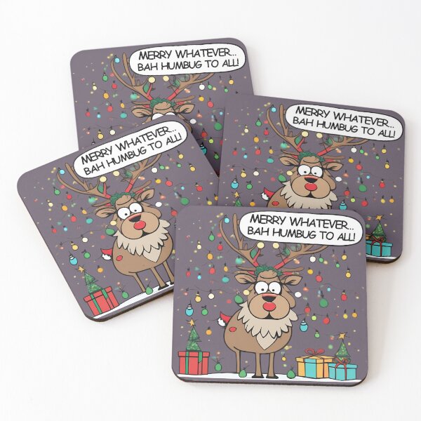 Item preview, Merry whatever... Bah Humbug to all! designed and sold by @ndrys.