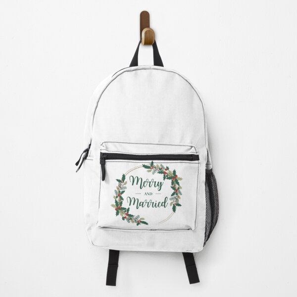 Item preview, Merry and Married - First Christmas Married, Newlywed Gift designed and sold by Dog Terrier Lovers.