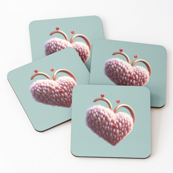 Item preview, Cute Fuzzy Pink Heart  designed and sold by Digiheart.