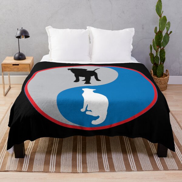 Item preview, Ying-Yang w Dog - Cat X 300 designed and sold by Military Insignia Products.