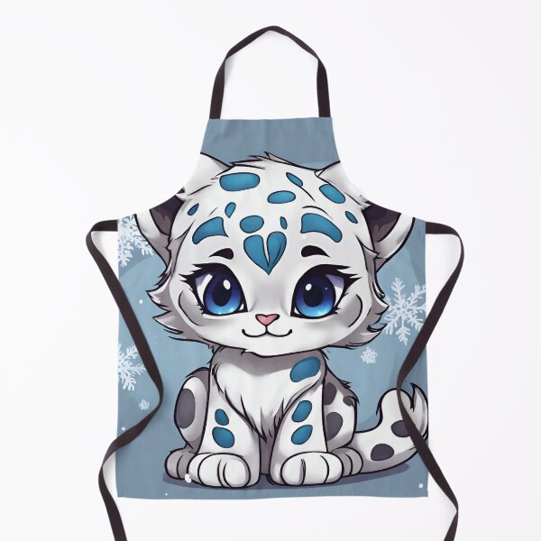 Item preview, Cute Baby Snow Leopard in Winter designed and sold by LittleGoblinPrs.