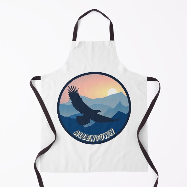 Item preview, Allentown, Pennsylvania | An eagle flying over the mountains at sunset designed and sold by CircinusStore.