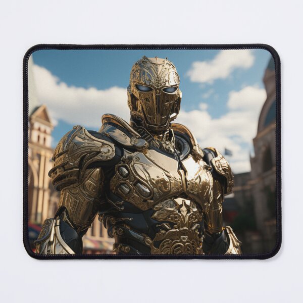 Item preview, strong knight digital art armor robot cyborg battle designed and sold by UILOVE.