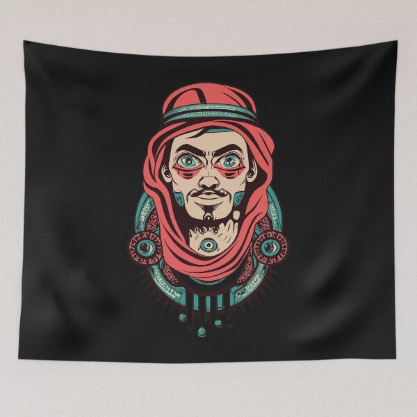Item preview, Hombre árabe saudita designed and sold by Sketch-Shack.
