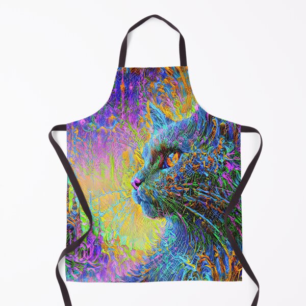 Item preview, Abstractions of abstract abstraction of cat. DeepDream #5816276182972 designed and sold by blackhalt.