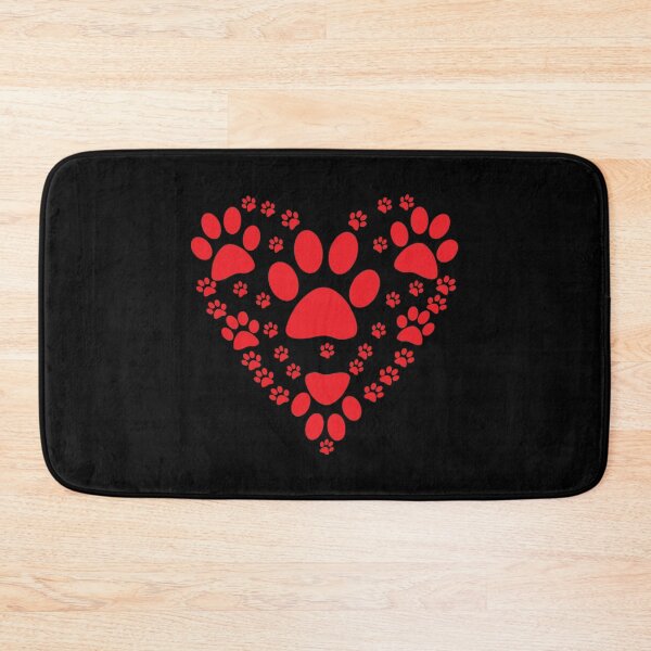 Item preview, Big Heart - Made w Dog Paw Prints X 300 designed and sold by Military Insignia Products.