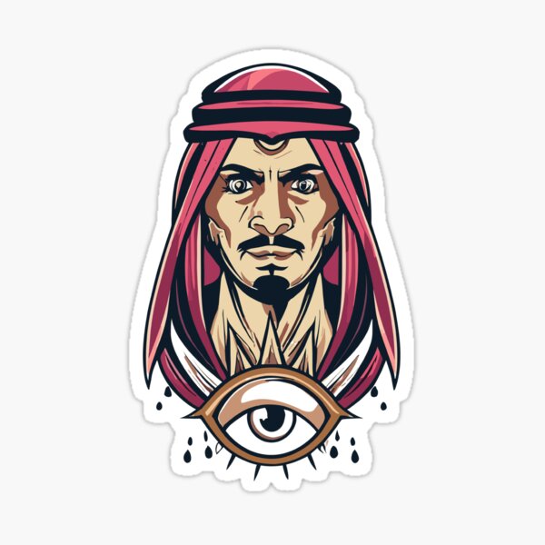 Item preview, Saudi Arab Man designed and sold by Sketch-Shack.