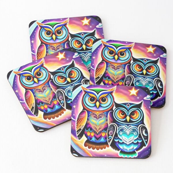 Item preview, Owls in space designed and sold by Flowerslaps.