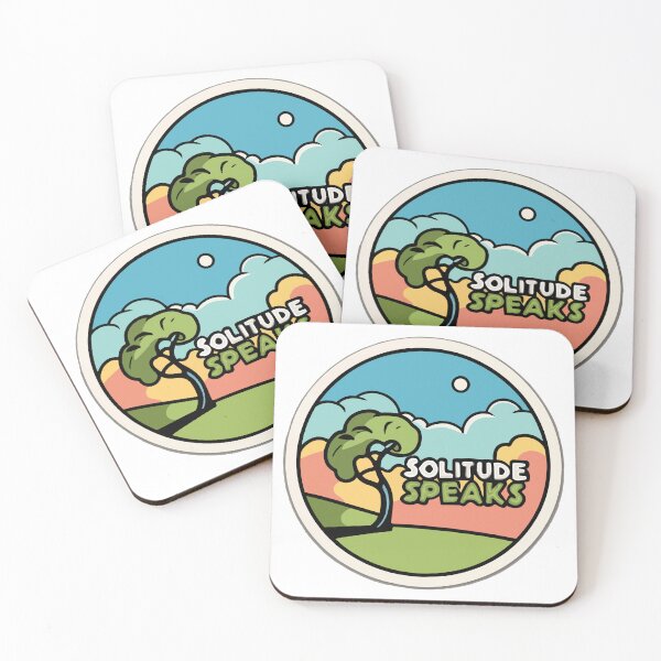 Item preview, Solitude Speaks - Serene Landscape Comic Style designed and sold by NiftyWrx.