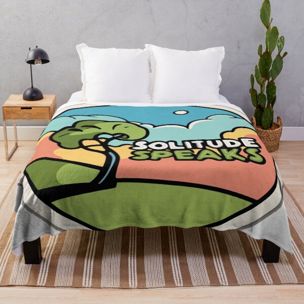 Item preview, Solitude Speaks - Serene Landscape Comic Style designed and sold by NiftyWrx.