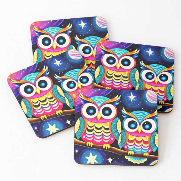 Item preview, Owls in space designed and sold by Flowerslaps.