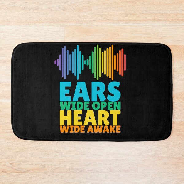 Item preview, Ears Wide Open, Heart Wide Awake designed and sold by CJansuebsri.