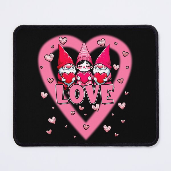 Item preview, Valentines Heart Gnomes is Funny Gifts for The Whole Family designed and sold by EXON-Publishing.