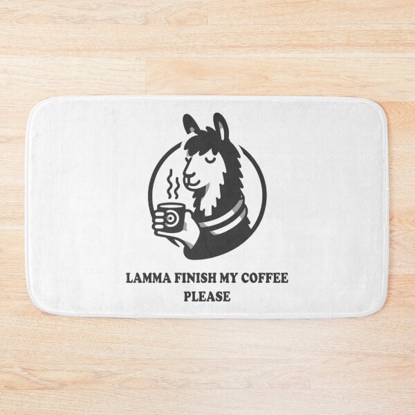 Item preview, Lamma finish my coffee designed and sold by Kralikis.