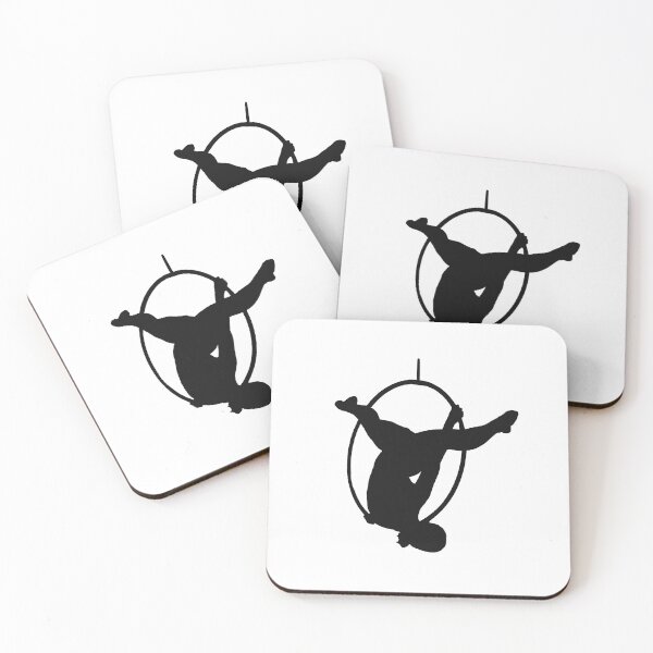 Item preview, Aerial hoop silhouette designed and sold by artwithemilia.