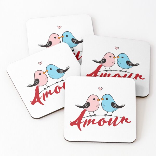 Item preview, “ Amour “design for shirts and home decor, t-shirt for men, women and couples. designed and sold by Nokart.