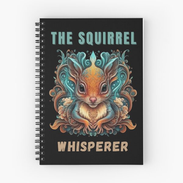 Item preview, The Squirrel Whisperer, vintage squirrel for squirrel lovers designed and sold by NaaEchDesign ⭐⭐⭐⭐⭐.