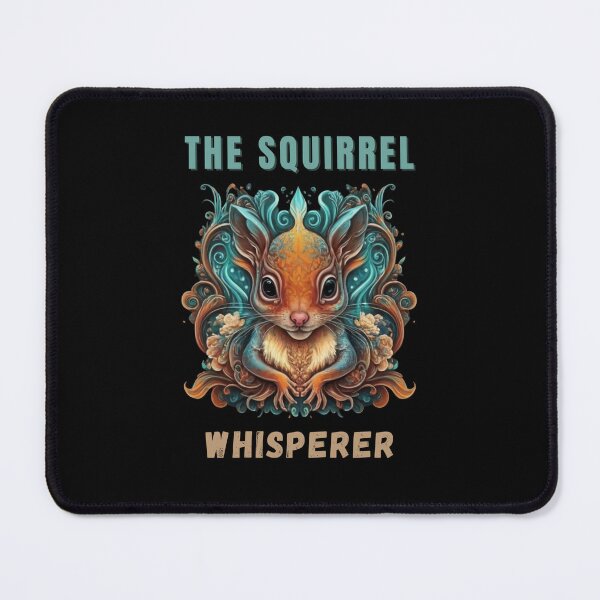 Item preview, The Squirrel Whisperer, vintage squirrel for squirrel lovers designed and sold by NaaEchDesign ⭐⭐⭐⭐⭐.