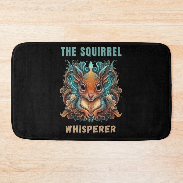 Item preview, The Squirrel Whisperer, vintage squirrel for squirrel lovers designed and sold by NaaEchDesign ⭐⭐⭐⭐⭐.