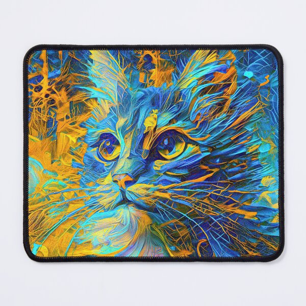 Item preview, Abstractions of abstract abstraction of cat. DeepDream #2169733232891 designed and sold by blackhalt.