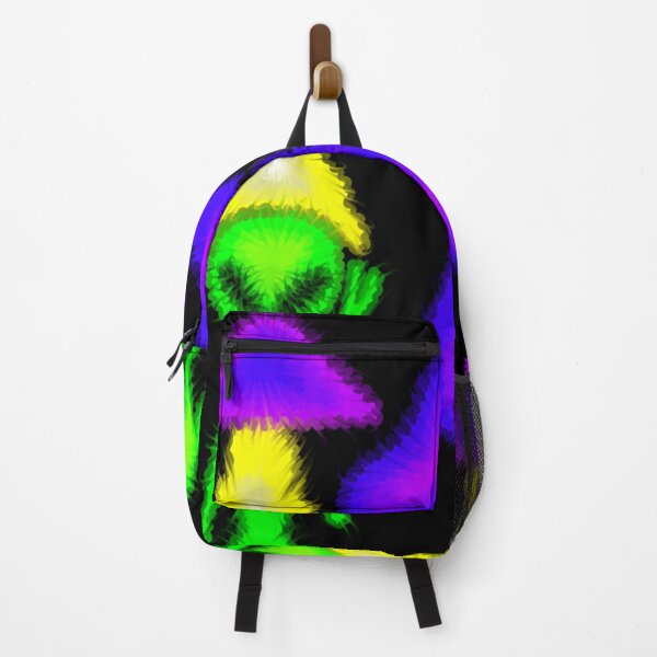Item preview, Mushroom Alien Tie Dye Neon designed and sold by sofjac.