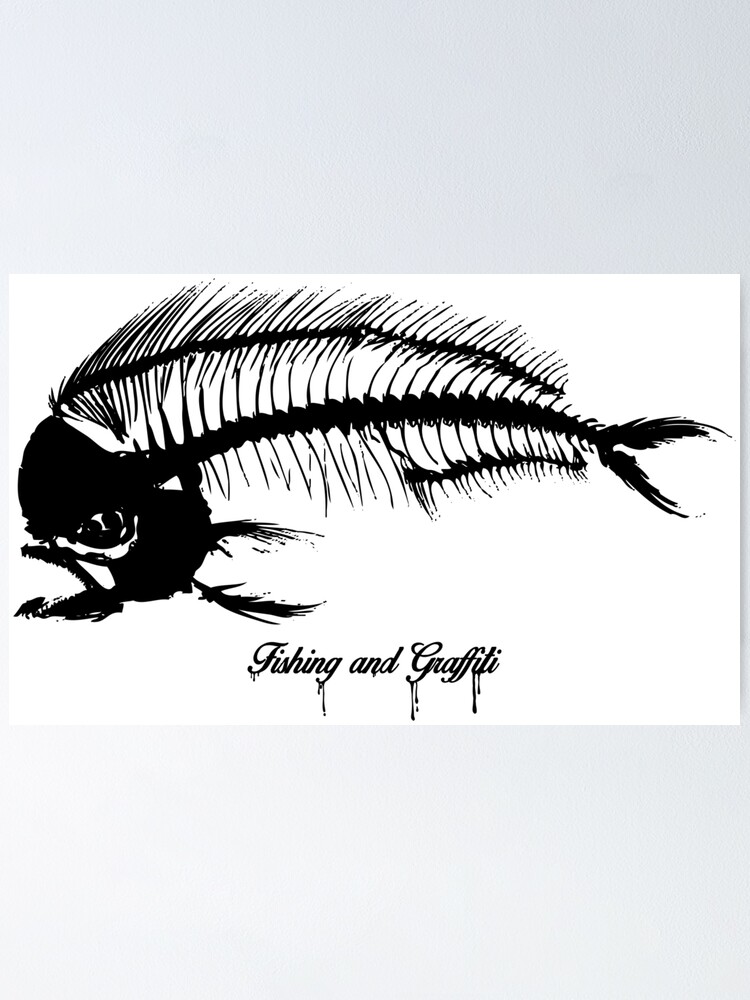 “MAHI MAHI SKELETON” Poster by MISTERPOLLO | Redbubble