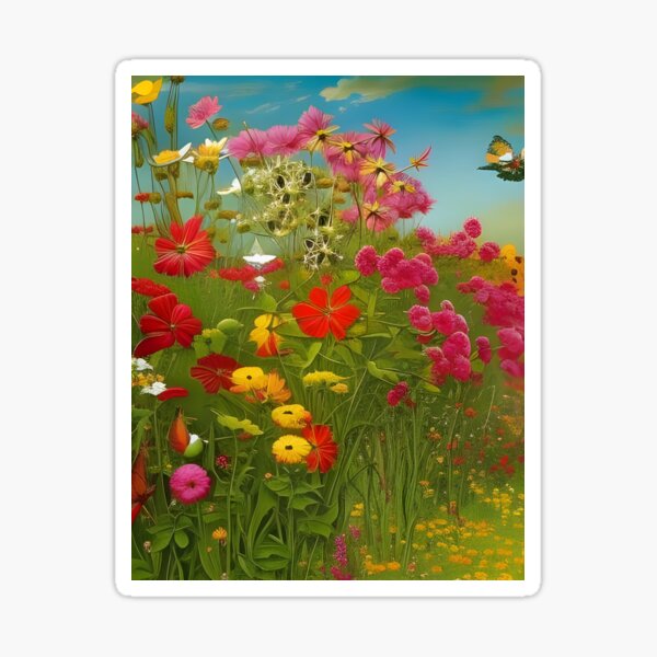 Exoticis flores AI #81 Sticker