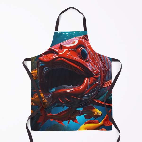 Item preview, Monster fish designed and sold by MatrixTattoo.