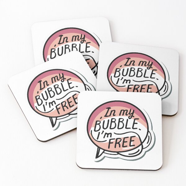 Item preview, In My Bubble, I'm Free - Abstract Calming Design designed and sold by NiftyWrx.