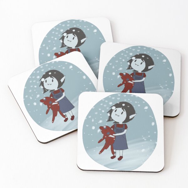 Item preview, ADVENTURE TIME Marceline and hambo in the Snow FanArt designed and sold by CAITONNE.