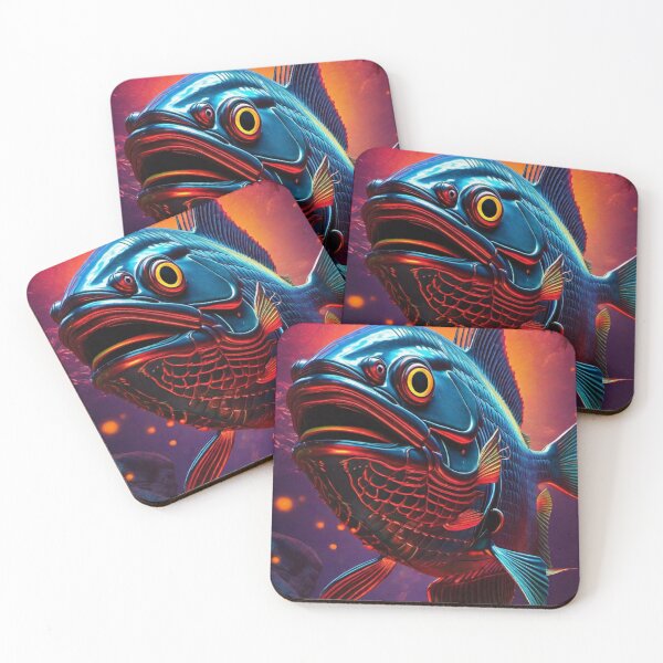 Item preview, Blue fish  designed and sold by MatrixTattoo.
