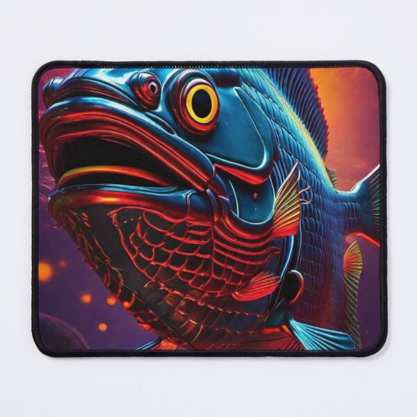 Item preview, Blue fish designed and sold by MatrixTattoo.