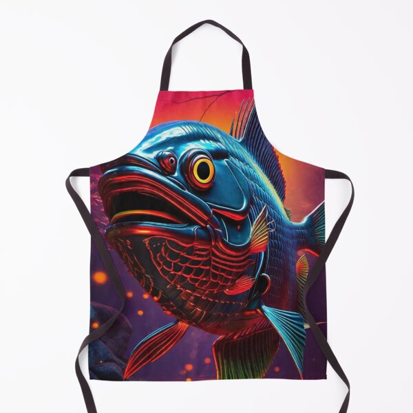 Item preview, Blue fish designed and sold by MatrixTattoo.