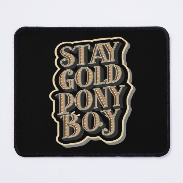 Item preview, Stay Gold Pony Boy designed and sold by UrbanGraphixs.