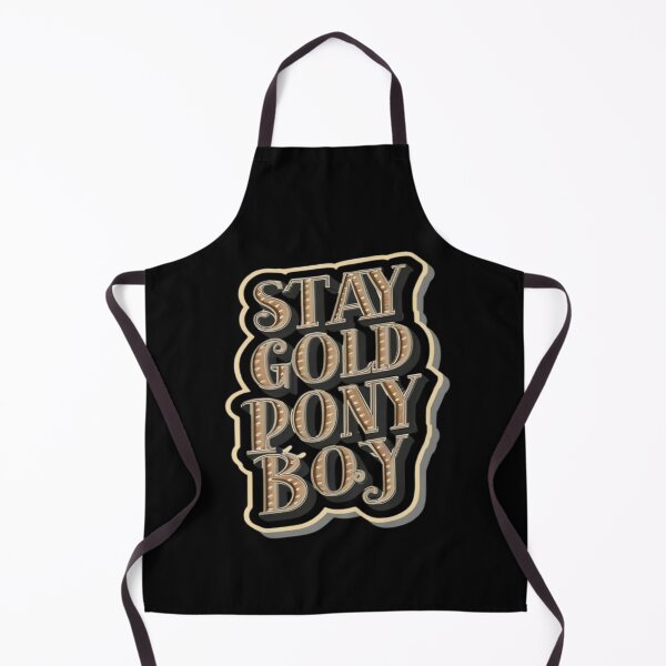 Item preview, Stay Gold Pony Boy designed and sold by UrbanGraphixs.