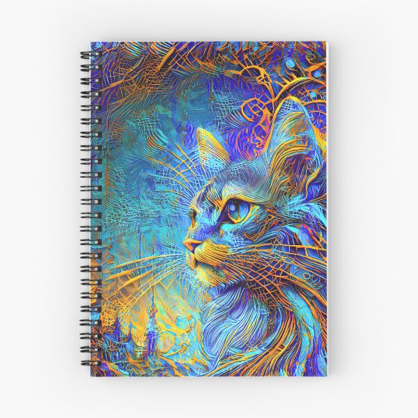Item preview, Abstractions of abstract abstraction of cat. DeepDream #1007588294134 designed and sold by blackhalt.