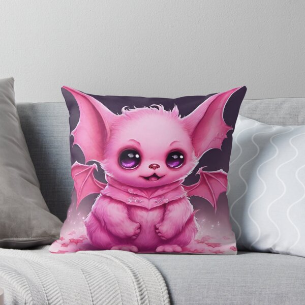 Artikelvorschau, Rosa süße Fledermaus entworfen und verkauft von ArtsOfBats.
