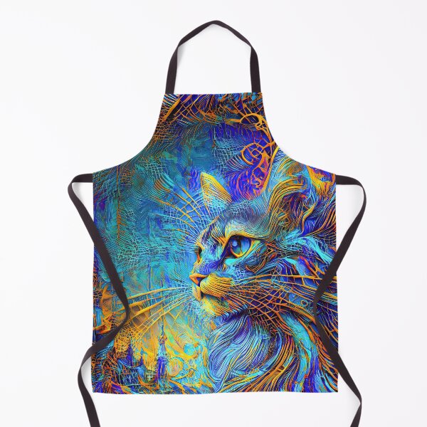 Item preview, Abstractions of abstract abstraction of cat. DeepDream #1007588294134 designed and sold by blackhalt.
