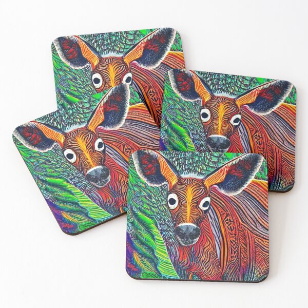 Item preview, Camouflaged Antelope designed and sold by George Hutton Hunter.