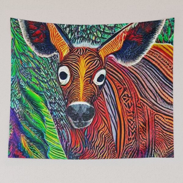 Item preview, Camouflaged Antelope designed and sold by George Hutton Hunter.