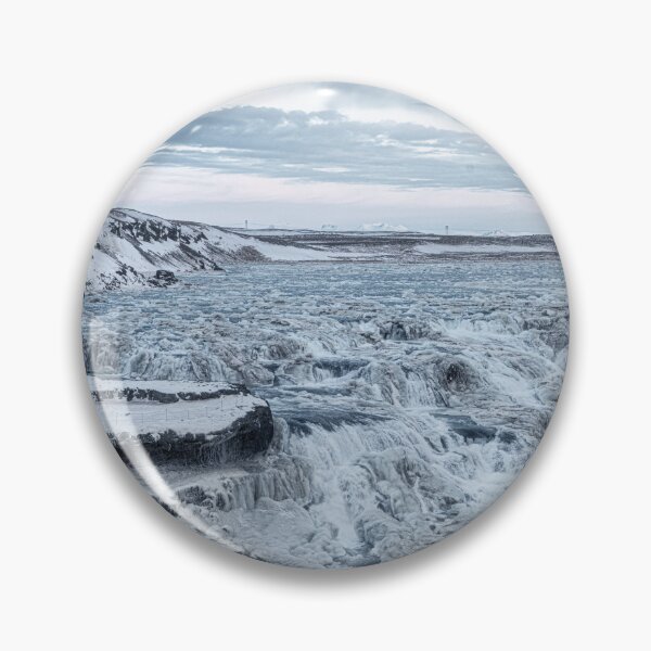 Item preview, Majestic Frozen Waterfall,Iceland designed and sold by kathleenjean.