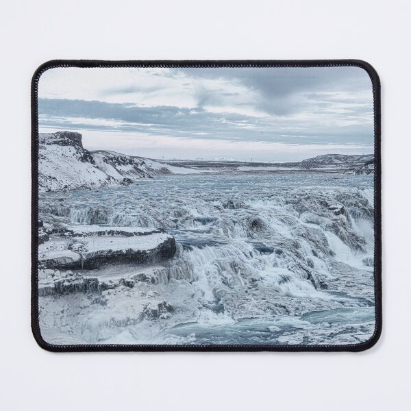 Item preview, Majestic Frozen Waterfall,Iceland designed and sold by kathleenjean.