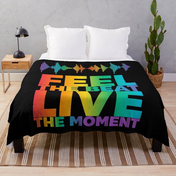 Item preview, Feel The Beat Live The Moment designed and sold by CJansuebsri.