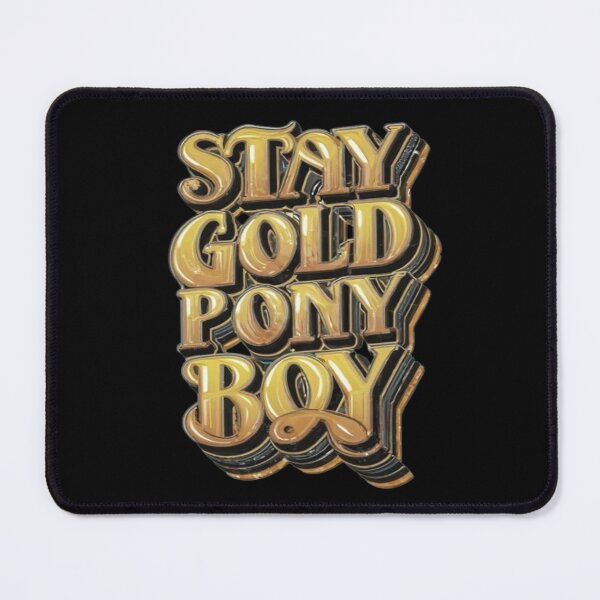 Item preview, Stay Gold Pony Boy designed and sold by UrbanGraphixs.