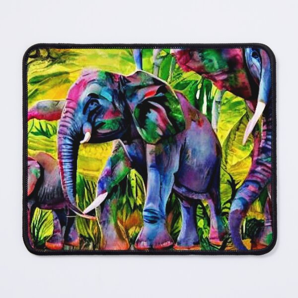 Item preview, Trampling Elephants designed and sold by George Hutton Hunter.