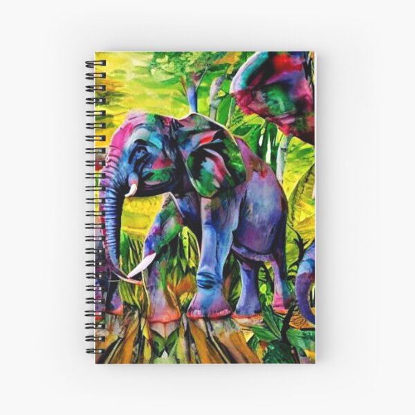 Item preview, Trampling Elephants designed and sold by George Hutton Hunter.
